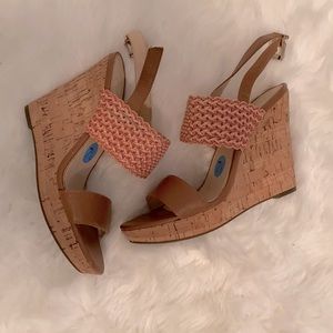 Jessica Simpson Cork Wedges